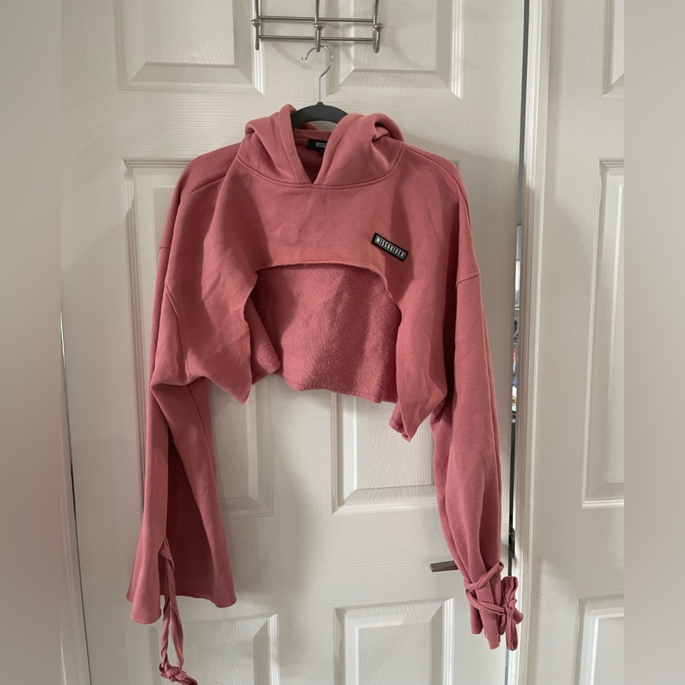 Cropped hoodie